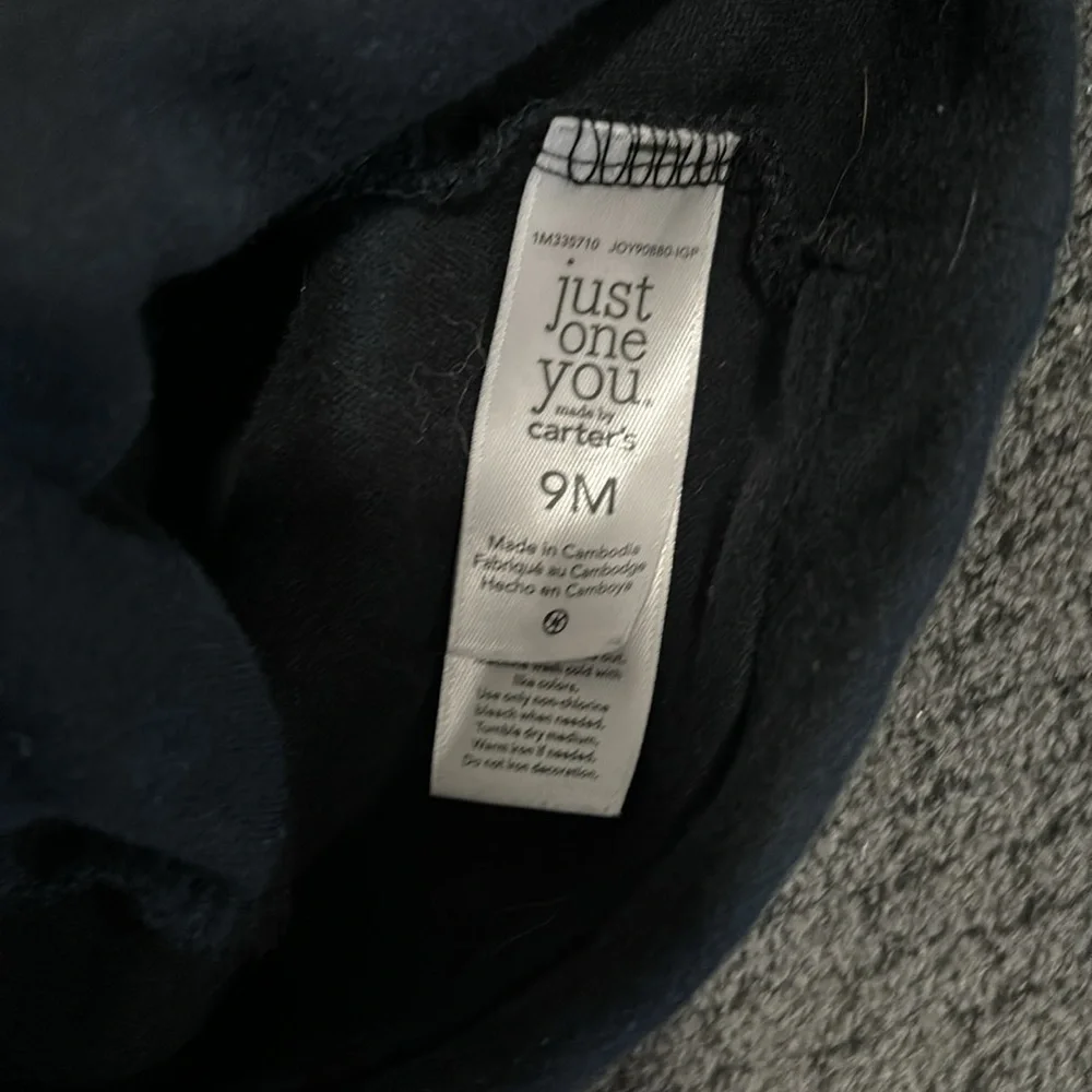 🧸10/$10 BABY SALE - black carters hat